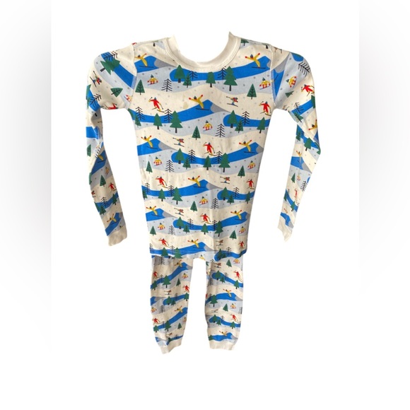 Hanna Anderson Organic Cotton Pajama Set Size 12 - Picture 1 of 12